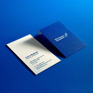 Barrier-Free Business Cards