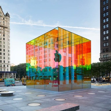 Apple Fifth Avenue Reopening Campaign Installation