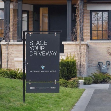 Stage Your Driveway
