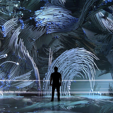SAY_SUPERSTRINGS__A Real-Time Generative Installation Performance 