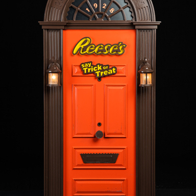 Reese's Halloween Door