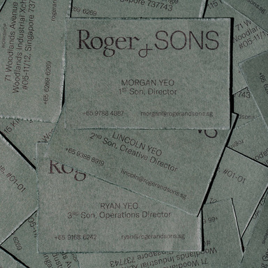 Roger&Sons - Brand Identity