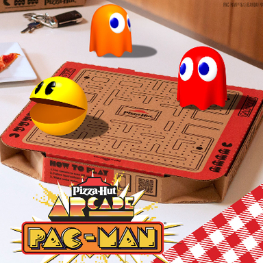 WebAR Pac-Man Box