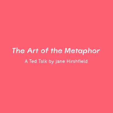 The Art of the Metaphor