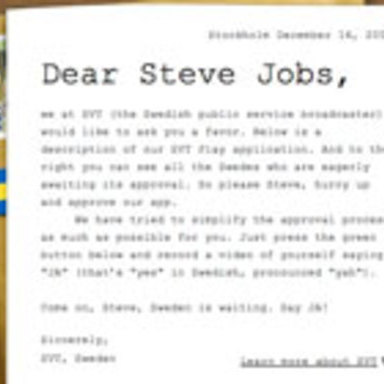 Dear Steve Jobs